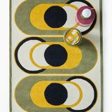 Tapis de Jean Pierre Garrault pour Monoprix Prisunic