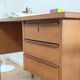Vintage Danish teak desk