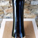 Vintage design black vase