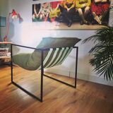 Armchair metal fabrics