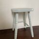 Tabouret pin vert céladon