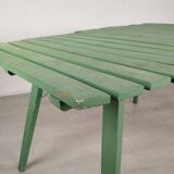 Folding garden table