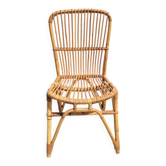 Adult rattan chair 1960