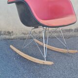 Rocking chair RAR fiberglass by Charles & Eames 1970