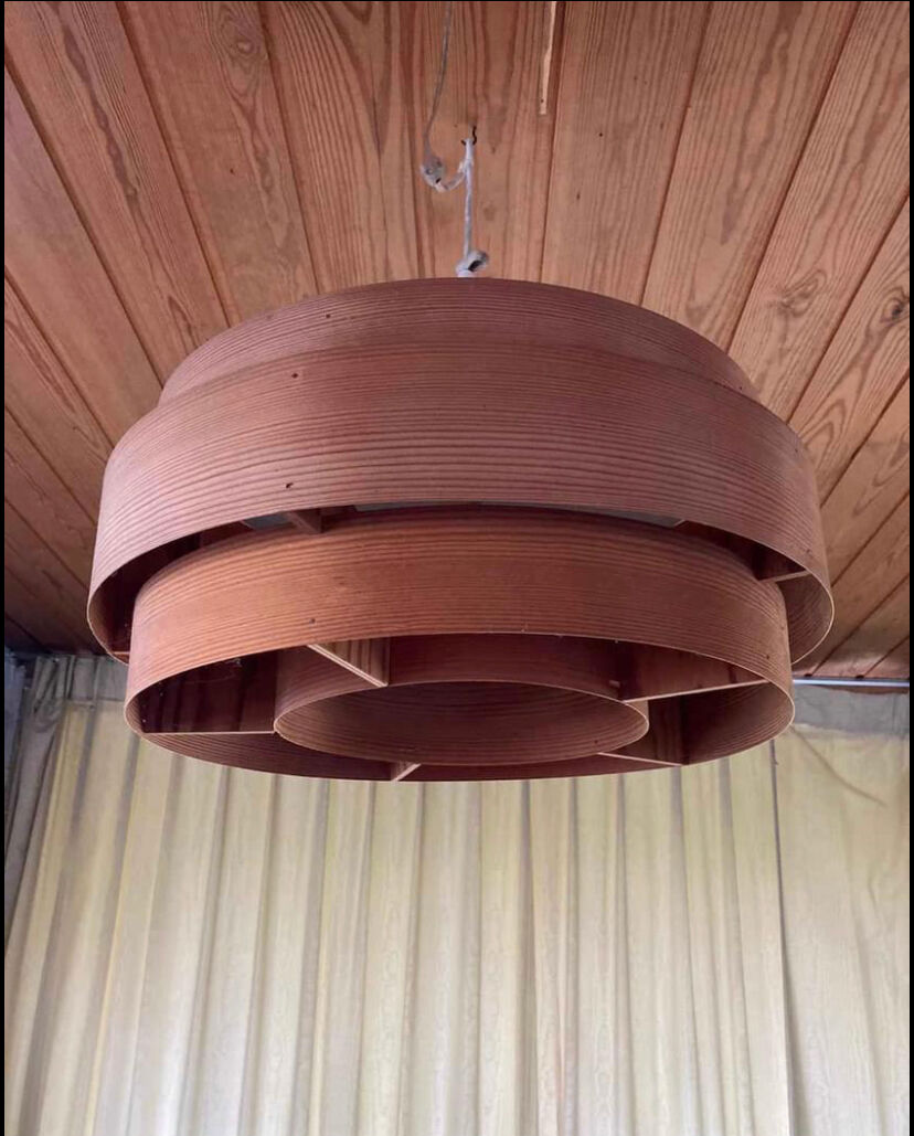 Scandinavian hanging lamp by Hans Agne Jakobsson for Markaryd AB Ellyset