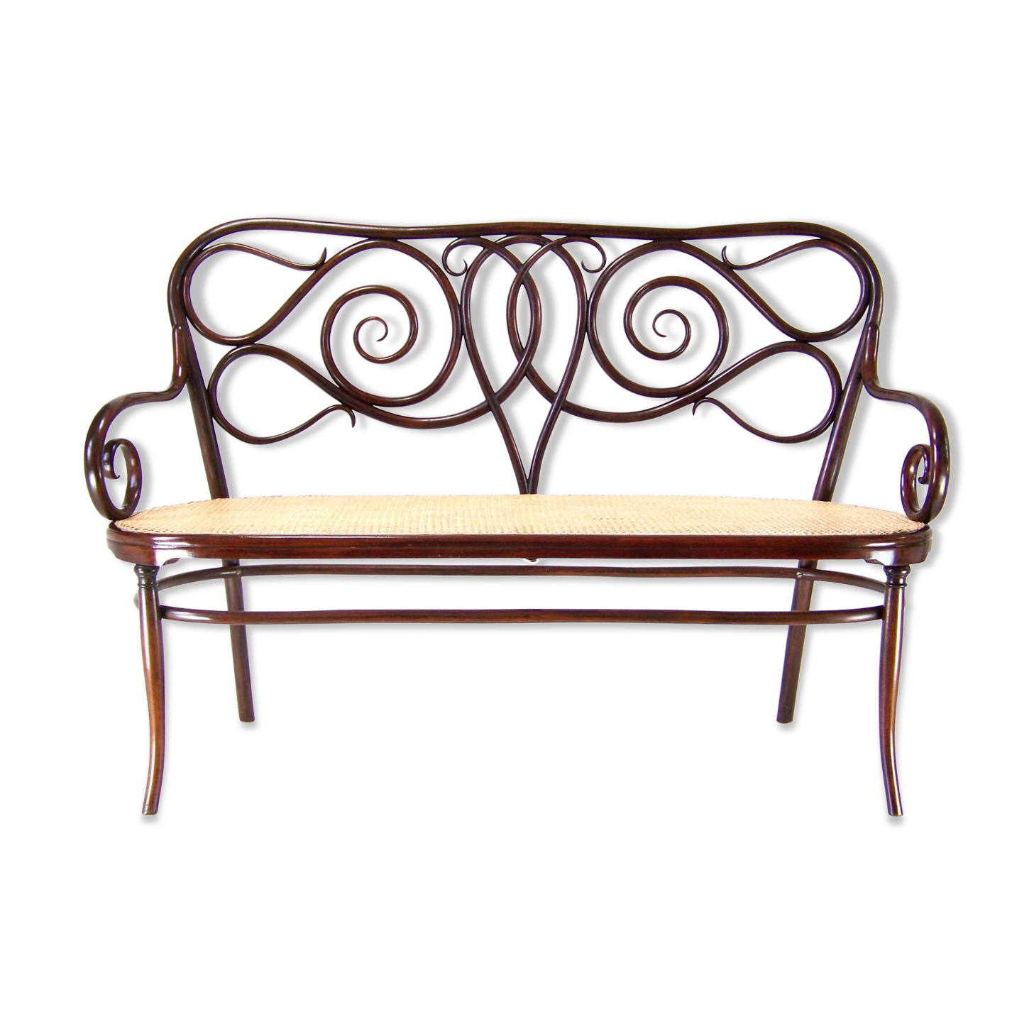 Banc viennois No.4 de Jacob & Josef Kohn 1870s