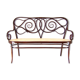 Banc viennois No.4 de Jacob & Josef Kohn 1870s