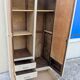 Wardrobe Combo Linen Cabinet Wardrobe Mirror Vintage Chest of Drawers Patina