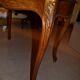 Table style Louis XV en marqueterie