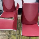 4 chaises de salle à manger italiennes post-modernes Bross