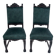 A pair of antique chairs on lion's paws, Western Europe, circa 1920.