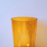 Large amber vase 1970