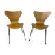 3107 dining chairs by Arne Jacobsen for Fritz Hansen