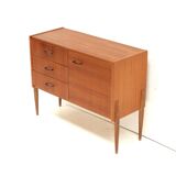 Vintage sideboard with drawers and door made in the 60s