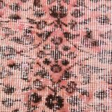 Vintage Pink & Brown Bordered Style Rug, 203x299Cm