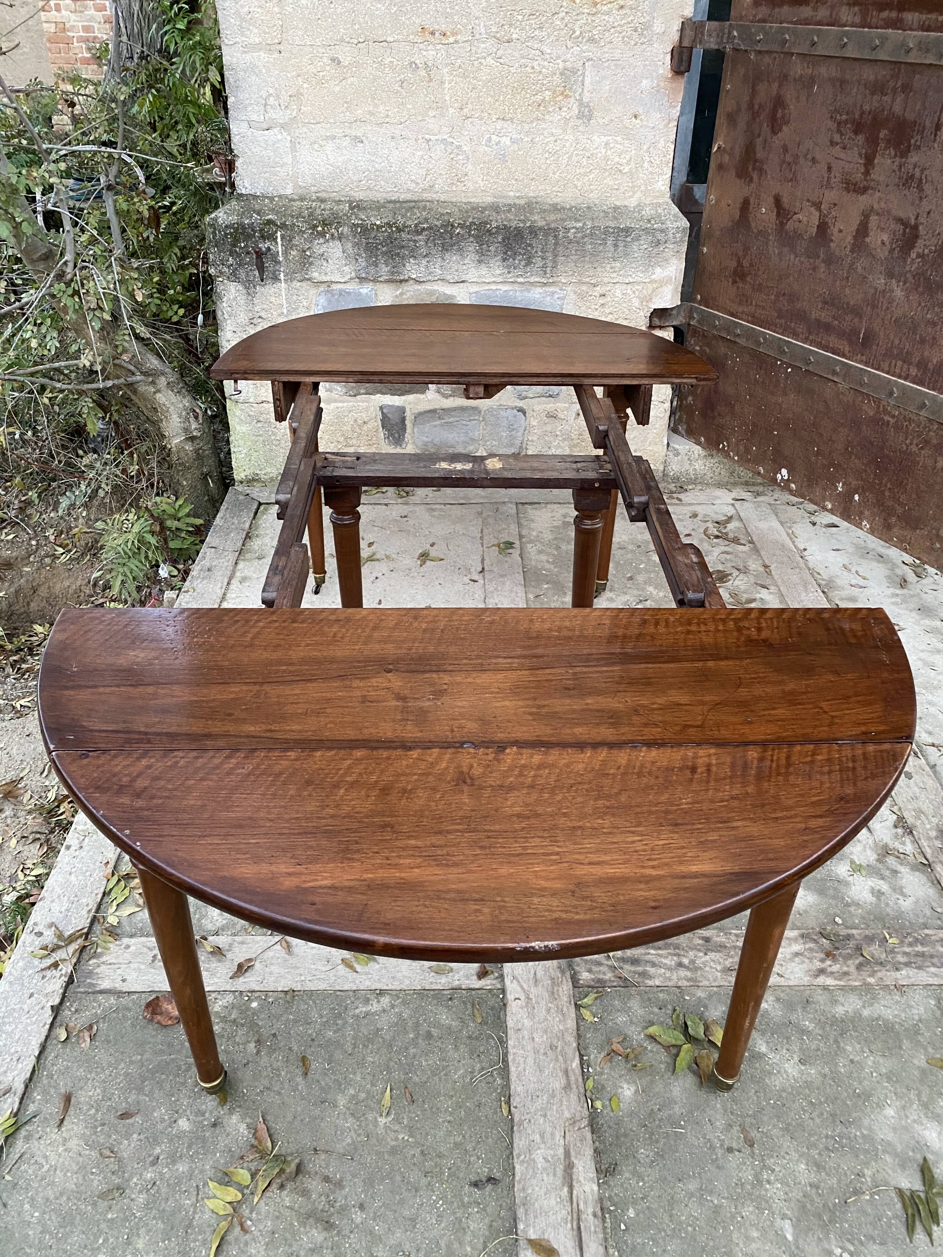Walnut dining table