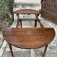 Walnut dining table