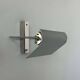 Pair of vintage adjustable wall lights, chrome, Castiglioni Fontana Arte 1972