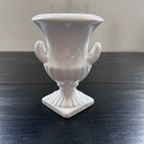 Vase blanc stylé Médicis