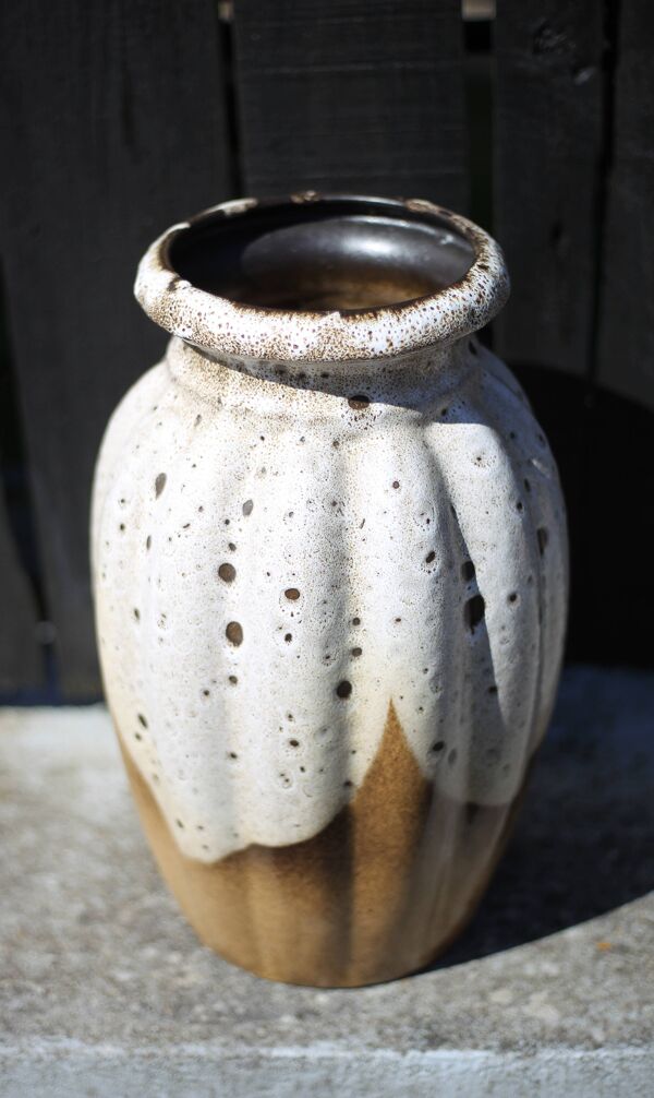 Vase céramique West Germany 292-34, scheurich Keramik, vase décoratif, vase plancher