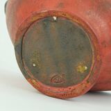 Keramik schale mit kerzenhaltern kunstkeramik conny walther denmark 60s