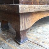 Former indoor planter in solid oak