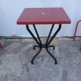 Set of 7 chairs and 1 table Tolix