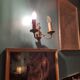 Ancient bronze wall light