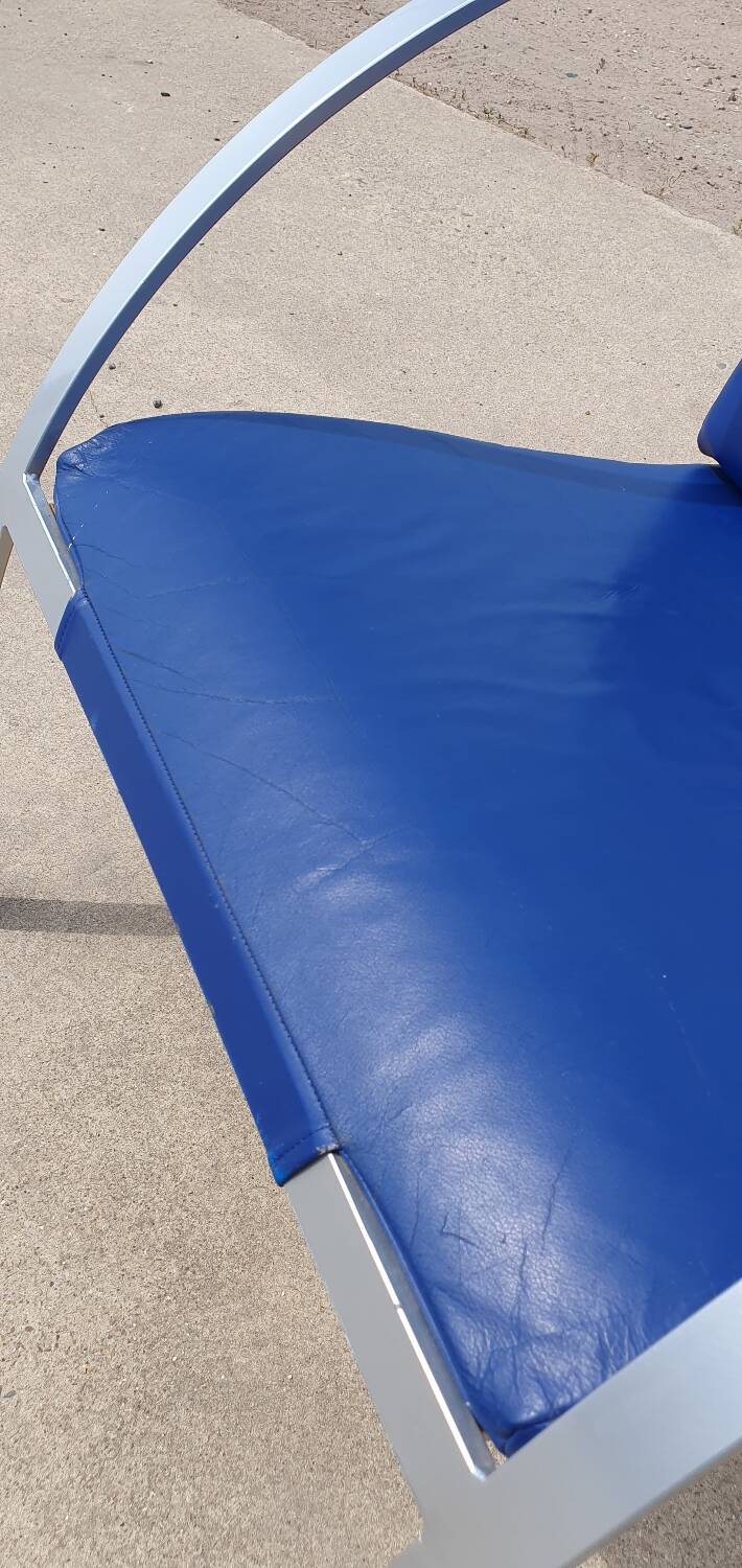 Set 2 -  Karlo chair leather KFF Karl Friedrich Foster postmoder