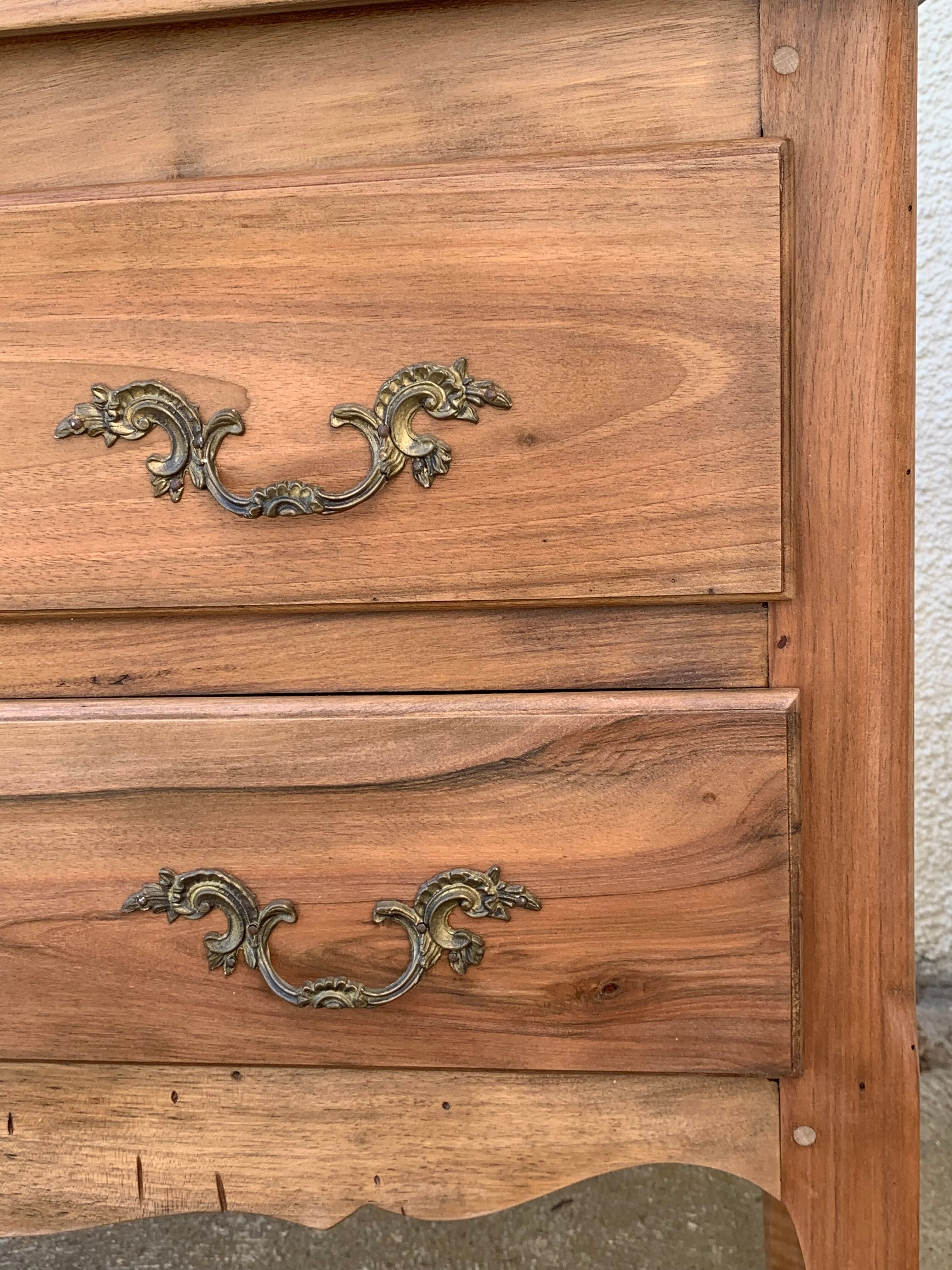 Solid raw walnut jump cabinet