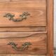 Solid raw walnut jump cabinet