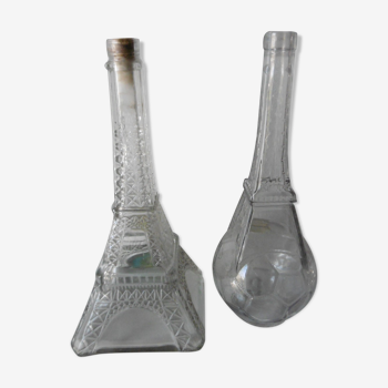 Old Effel tower bottles