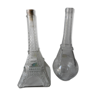 Old Effel tower bottles