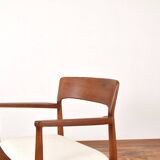 Danish Teak Dining Chairs by Henning Kjærnulf for Korup Stolefabrik, 1960s,