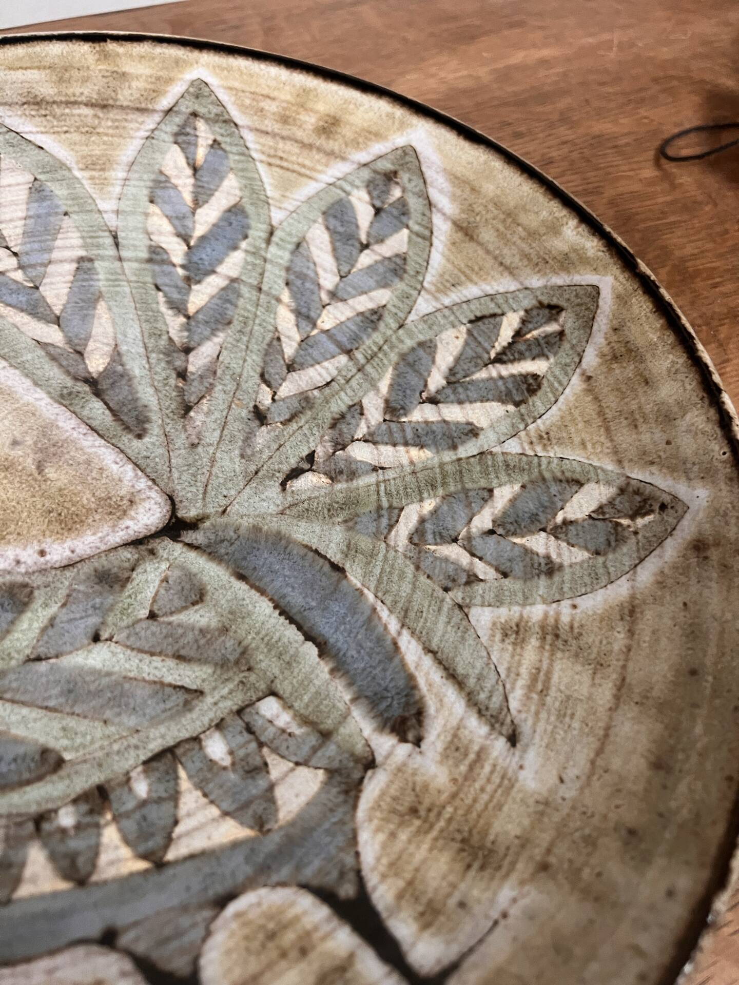 Ceramic plate the old mill Vallauris Perot