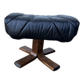 Ottoman ou tabouret style scandinave vintage