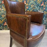 Leather and Skin Armchair