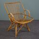 Fauteuil en rotin, 1950