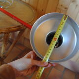 Red articulated workshop lamp 70s