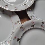6 antique dessert plates from Bavaria