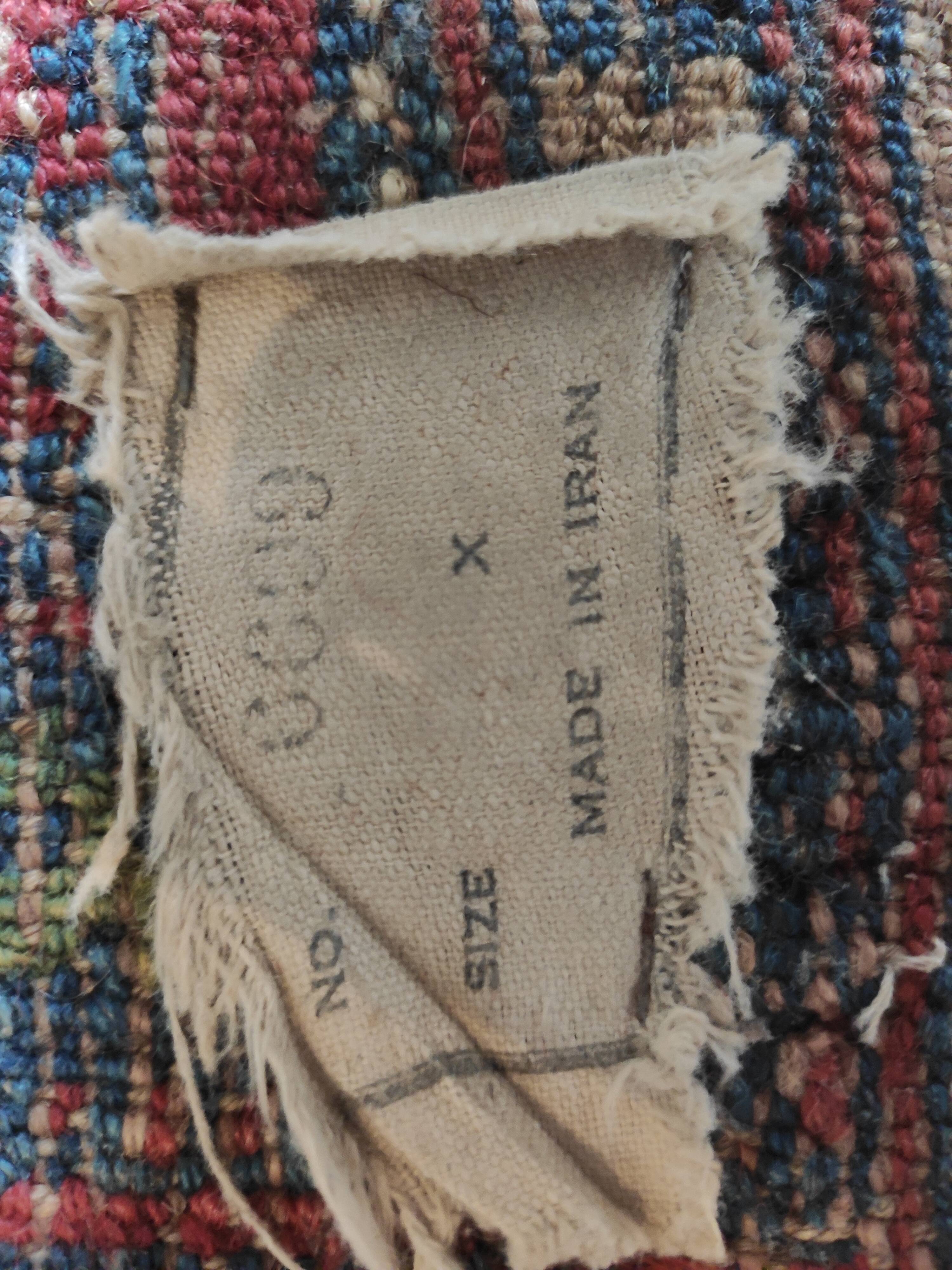 Persian-Bakhtiari oriental rug-Hand spun wool-Hand knotted-Unique.