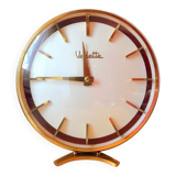 Vedette brass mechanical clock