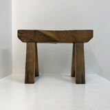 Wooden workshop bench