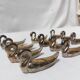 set de 12 porte-noms ou porte-menus de table en forme de canard / cygne - Vintage