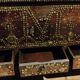 Yemeni chest in studded wood
