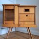 Vintage hi-fi furniture, bar, old console