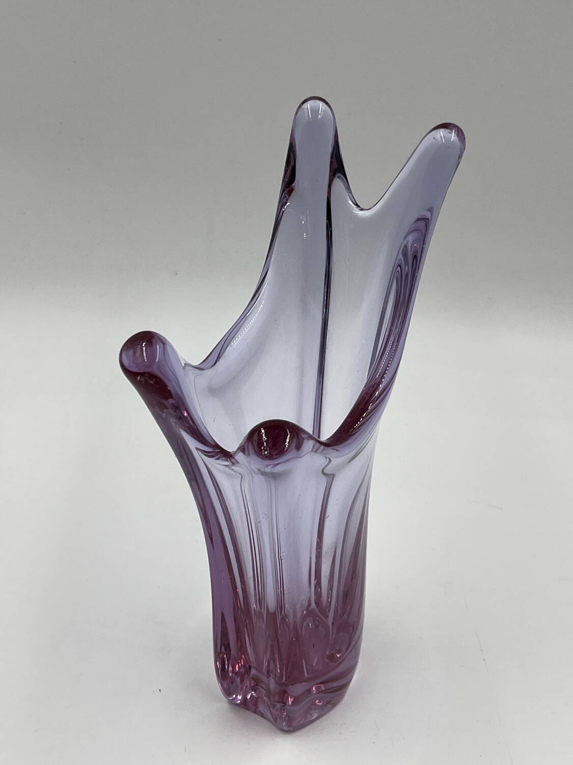 Val Saint Lambert parma vase