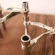 Set of three Nagel candlesticks from the 70s