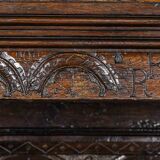 Charles II Oak Plaque, 1684, Set of 3