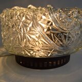Mid-century round ceiling light, 1980s.